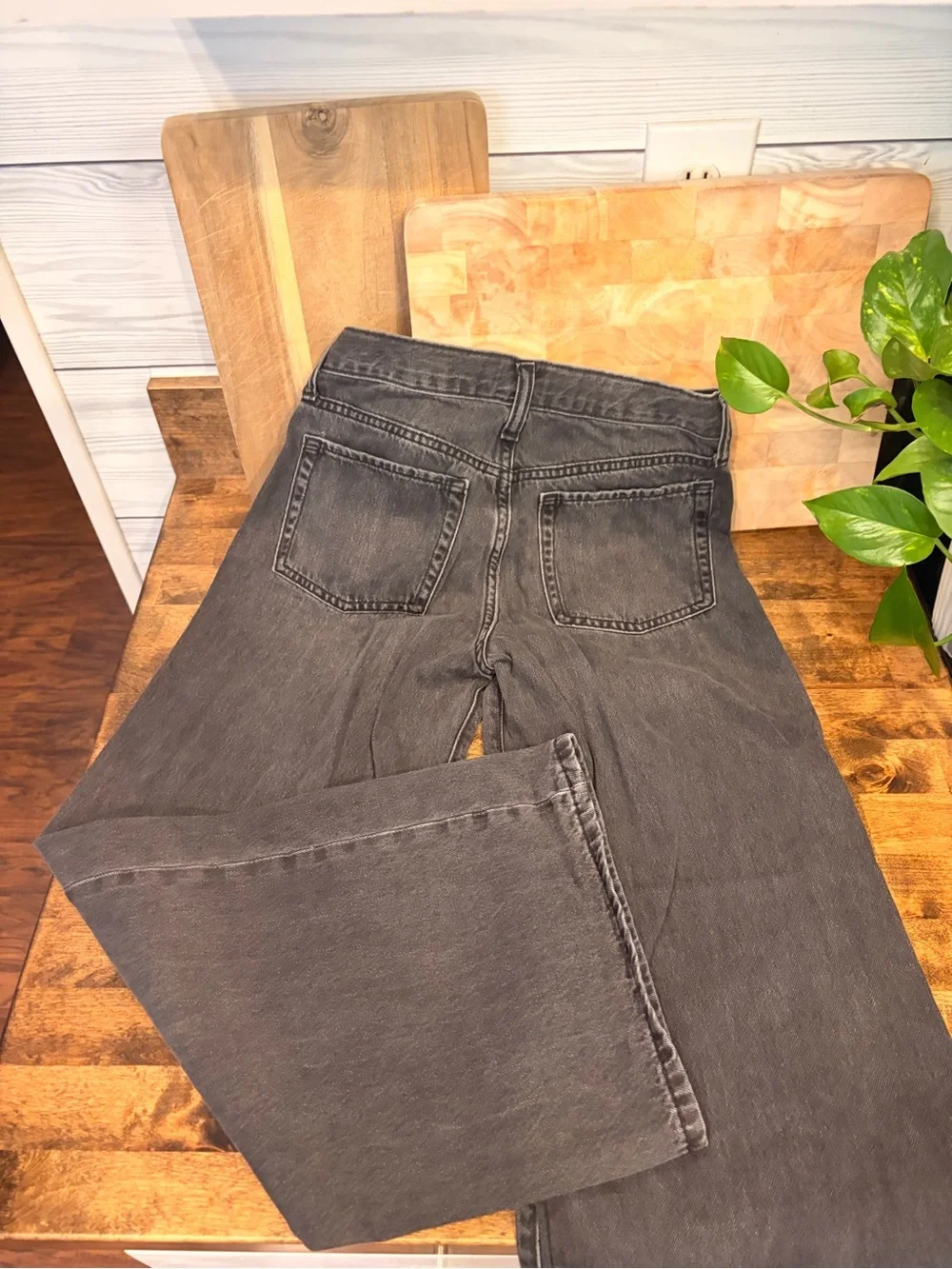 Old Navy baggy wide leg girls jeans (5 pair)